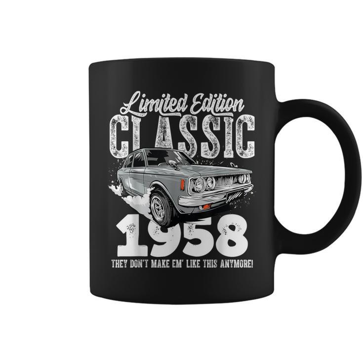 65Th Birthday Vintage Classic Car 1958 B-Day 65 Year Old Coffee Mug