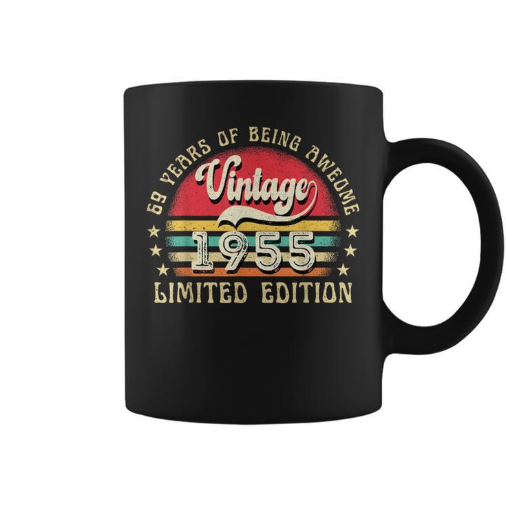 69 Year Old Vintage 1955 Limited Edition 69Th Birthday Coffee Mug