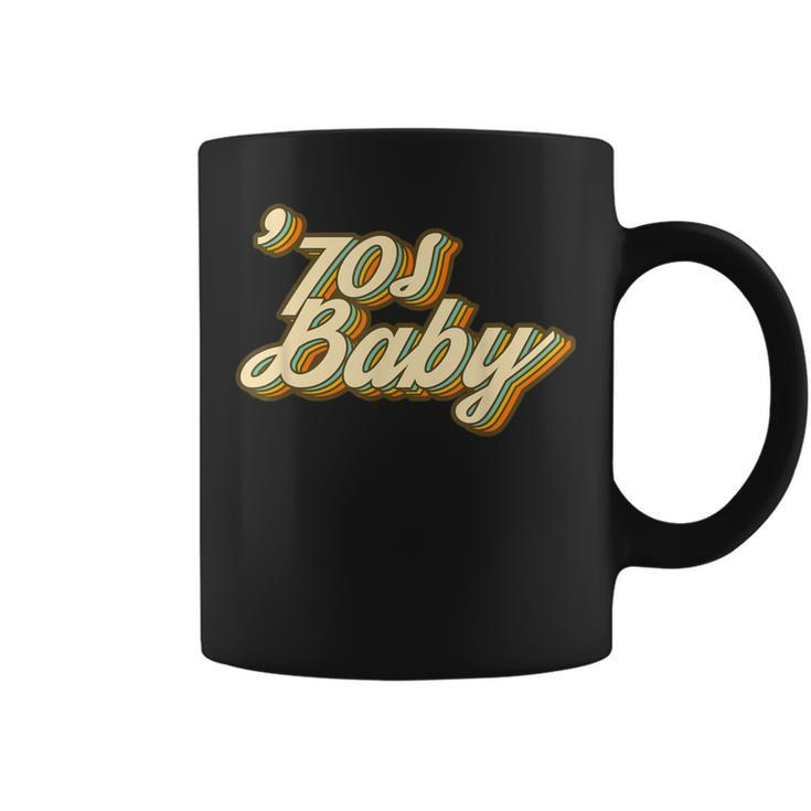 70S Baby Retro Vintage Made In Seventies Groovy Graphics Coffee Mug