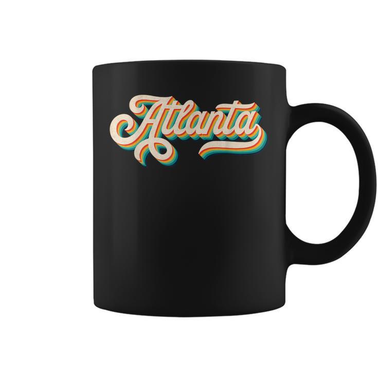 70S Vintage Retro Atlanta Georgia Throwback Usa Souvenir Coffee Mug