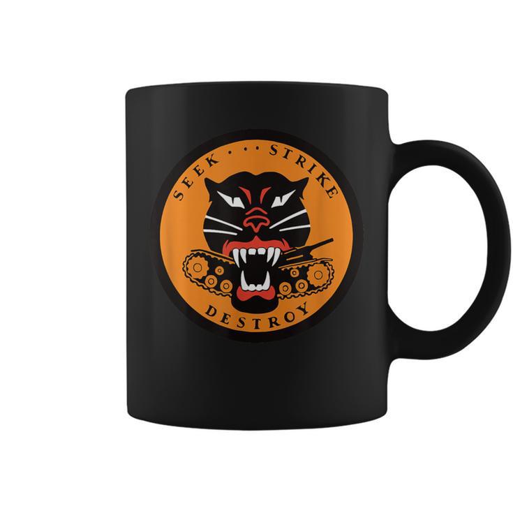 773Rd Tank Destroyer Battalion Panther Patch Seek Strike Coffee Mug