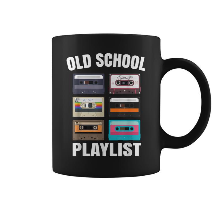 80Er 90Er Mixtape Playlist Kassette Oldschool Tassen