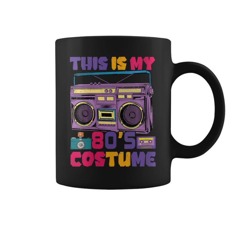 This Is My 80'S Costume Outfit Eighties Retro Vintage Party Coffee Mug