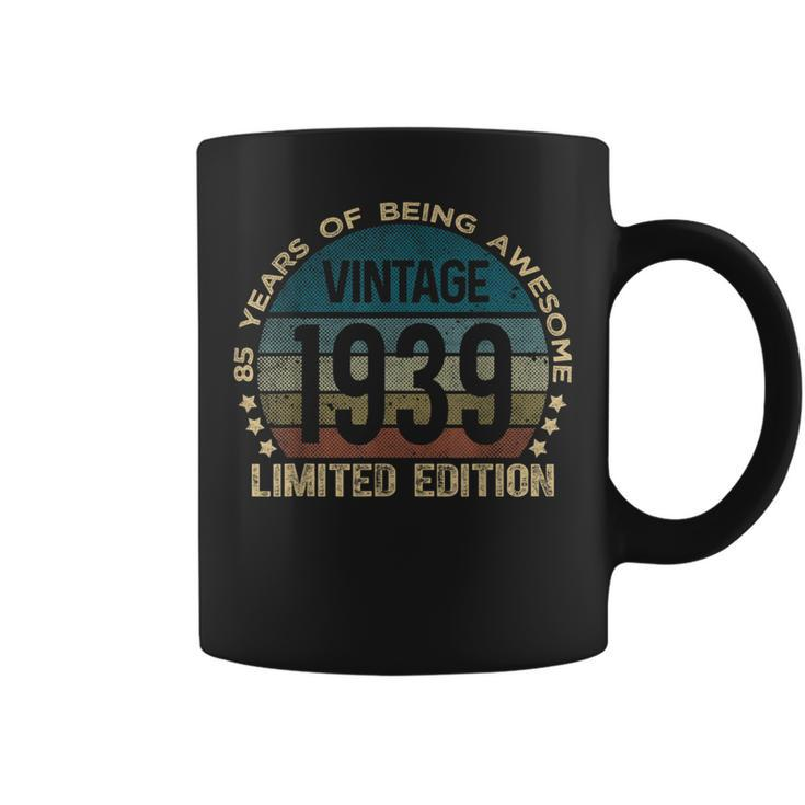 85Th Birthday 85 Year Old Vintage 1939 Limited Edition Coffee Mug