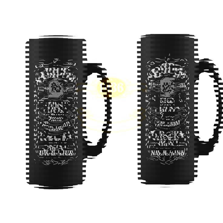 88 Cumpleaños 88 Años Hombre Hecho En 1936 Vintage Regalo Taza de café