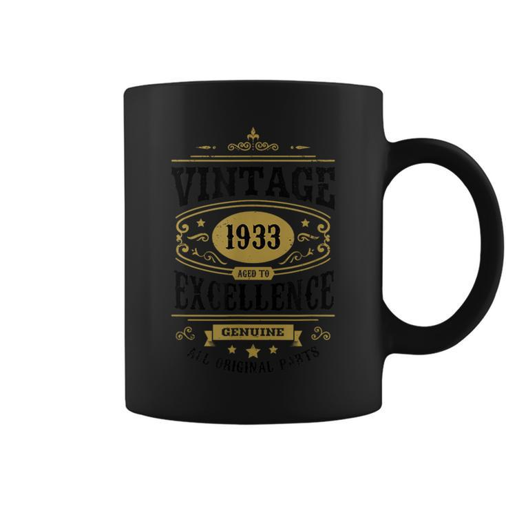 88Th Birthday Dad 88 Year Old Vintage For Grandpa 1933 Coffee Mug