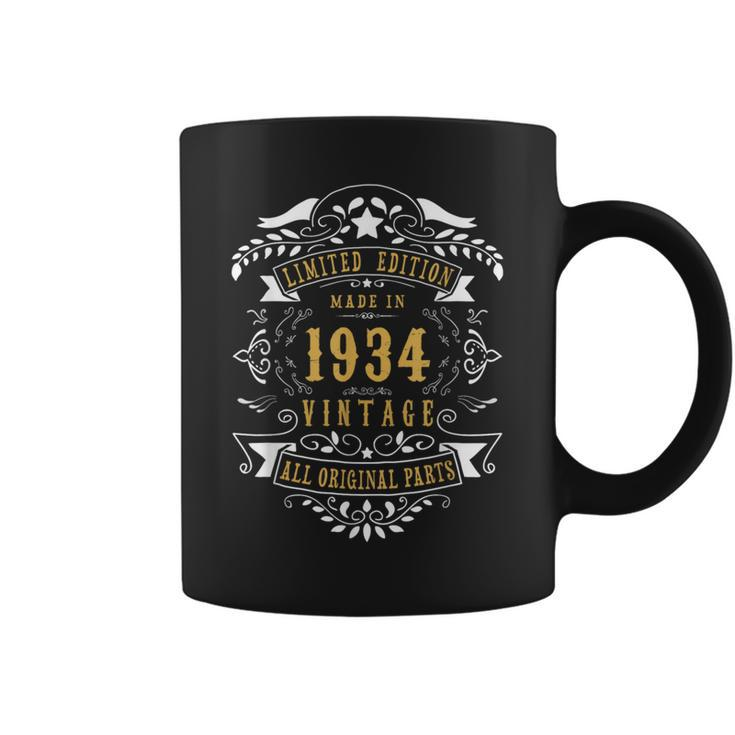 90 Years Old 90Th Birthday Made Born In 1934 Idea Coffee Mug