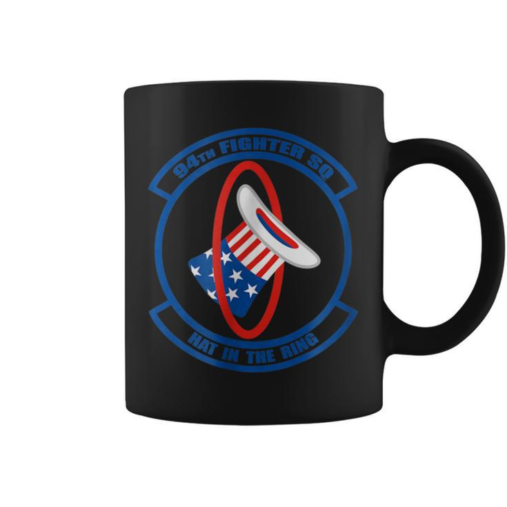 94Th Fighter Squadron Hat In The Ring Veterans Coffee Mug