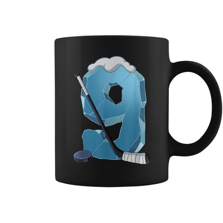 9Th Birthday Ice Hockey Coffee Mug