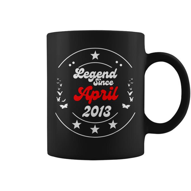 Abril 2013 Cumpleaños Leyenda Hombre Niño Desde Abril 2013 Taza de café