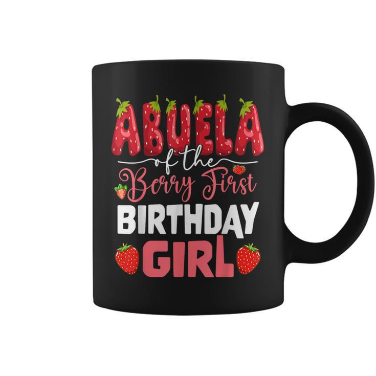 Abuela Of The Berry First Bday Of Girl Strawberry Grandma Coffee Mug