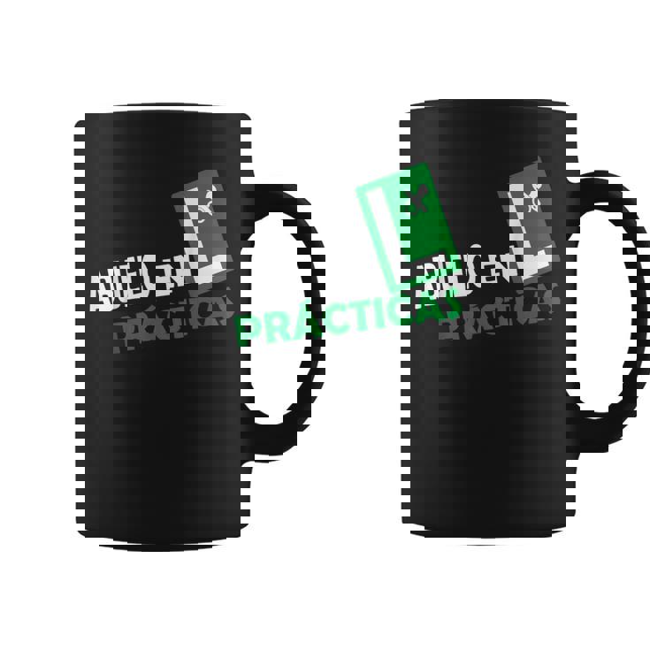 Abuelo En Prácticas Abuelos Primerizos Regalos Futuro Abuelo Camiseta Taza de café