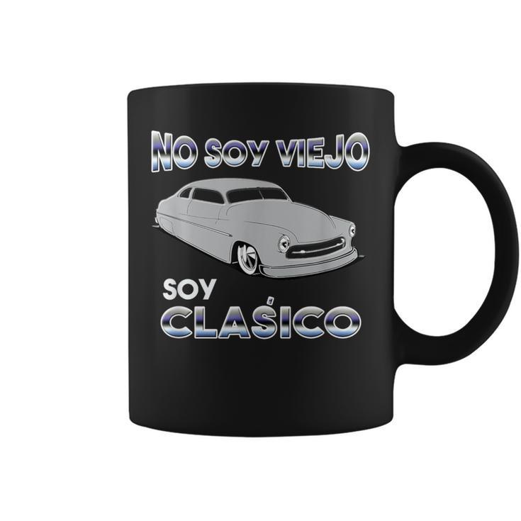 Abuelo On Father's Day In Spanish Classic Car Coffee Mug