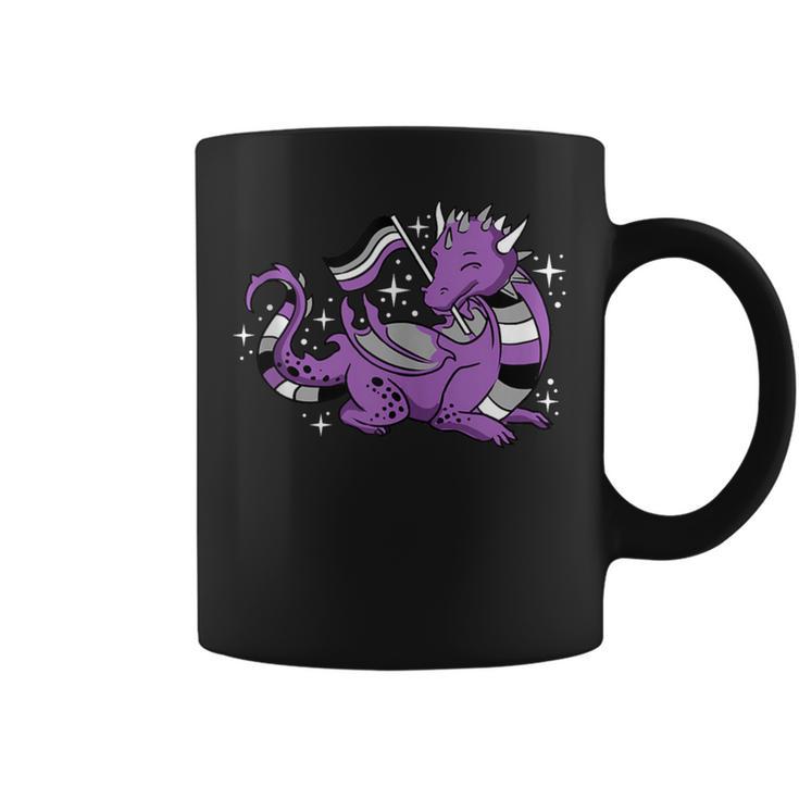 Ace Pride Dragon Coffee Mug