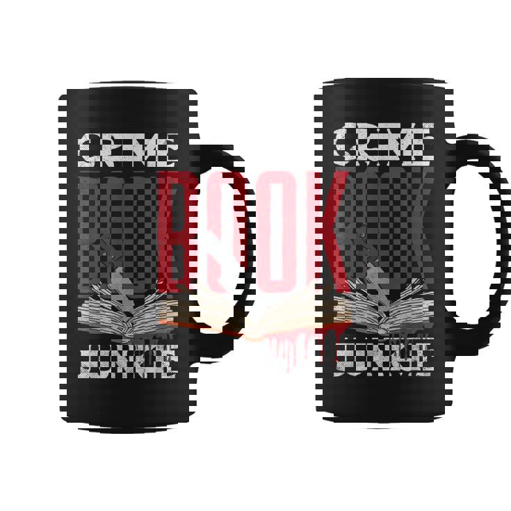 Adicto A Los Libros De Crimen True Crime Taza de café