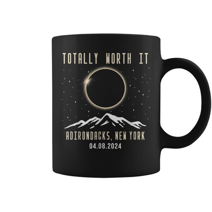 Adirondacks New York 2024 Total Solar Eclipse Coffee Mug