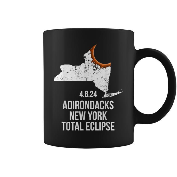 Adirondacks New York Solar Eclipse Adirondacks Total Eclipse Coffee Mug