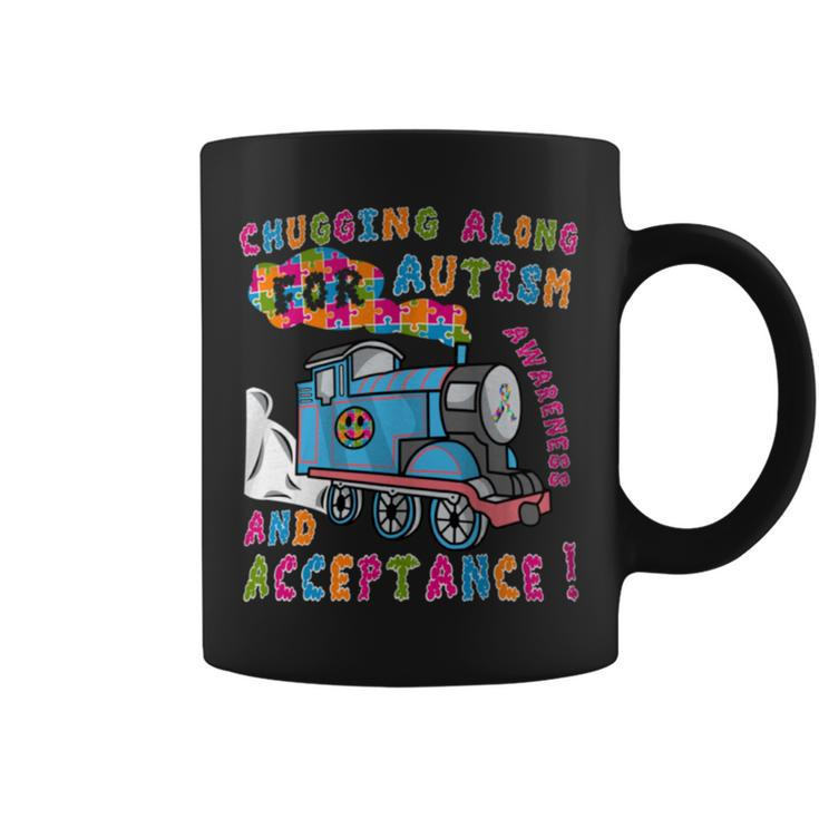 Advocate Acceptance Train Puzzle Cool Autism Awareness Coffee Mug
