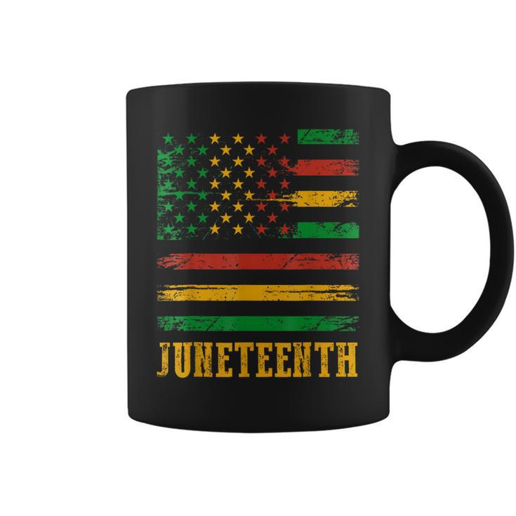 African American History Junenth Flag 1865 Coffee Mug