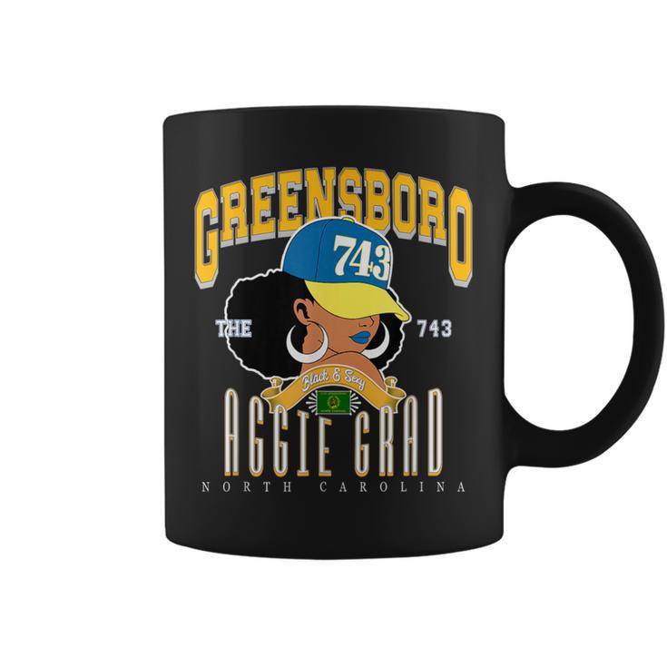 Aggie Grad Hbcu Alumni Pride 743 Greensboro Nc Coffee Mug