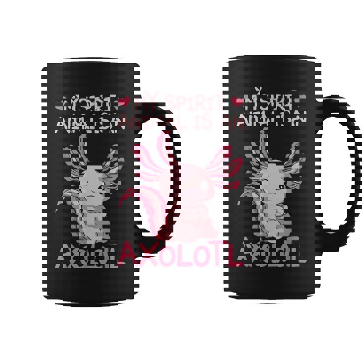 Ajolote Animal Lindo Anfibio Exótico Salamandra Axolotl Taza de café