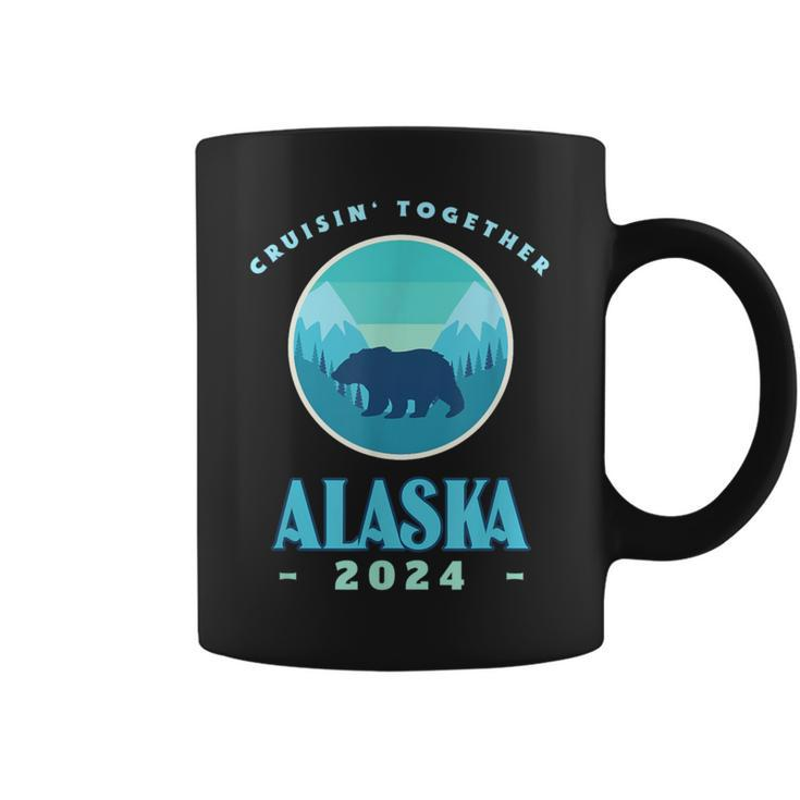 Alaska 2024 Alaska Souvenirs Family Friends Group Coffee Mug