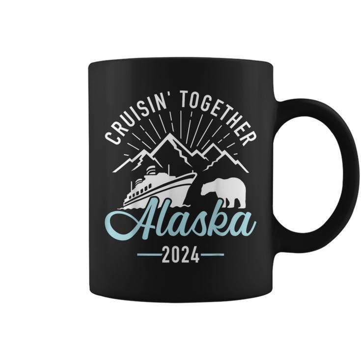 Alaska Cruise 2024 Matching Family And Friends Group Coffee Mug