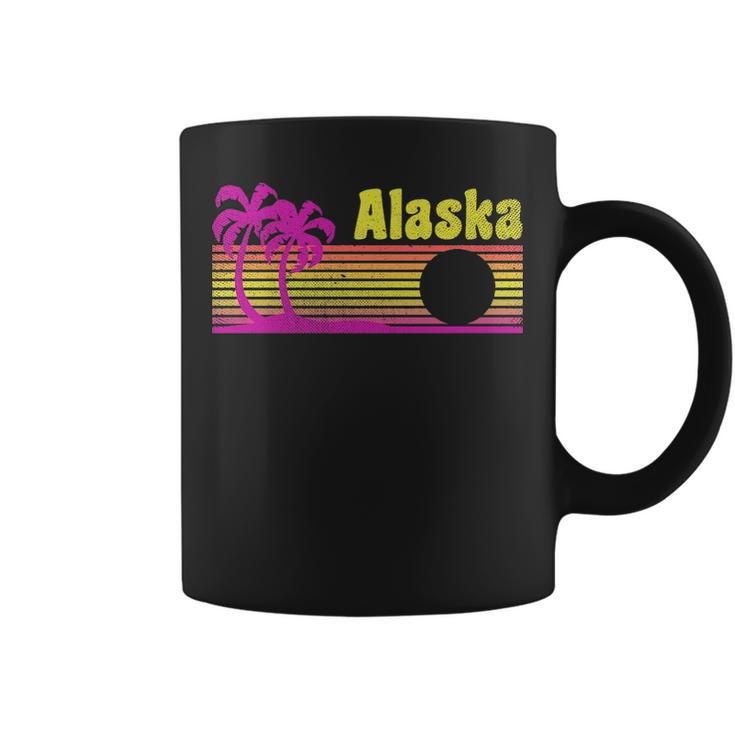 Alaska Tropical Neon Sunset Coffee Mug