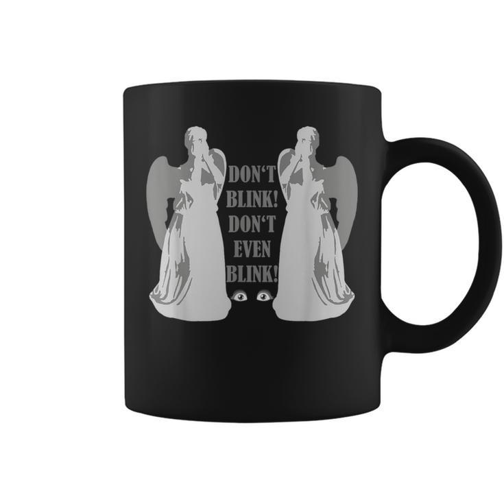 Alert Weeping Angels Don't Even Blink 2 Sci Fi Coffee Mug