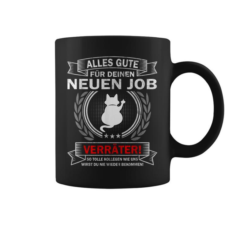 Alles Gute Neuer Job Verräter Tassen, Lustiges Abschiedsgeschenk