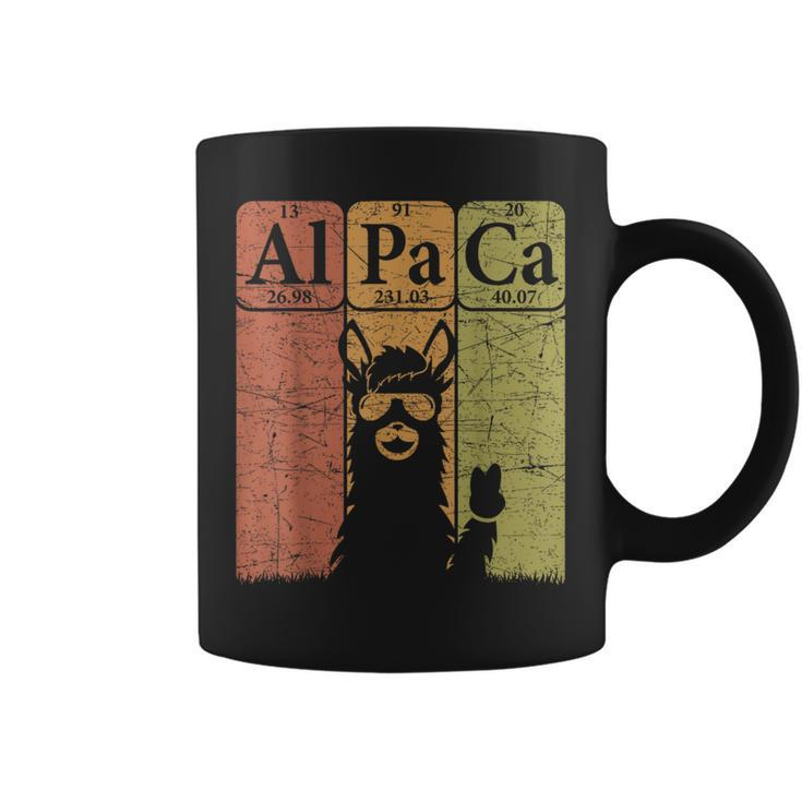 Alpaca Periodic Table Elements Llama Alpaca Vintage Coffee Mug