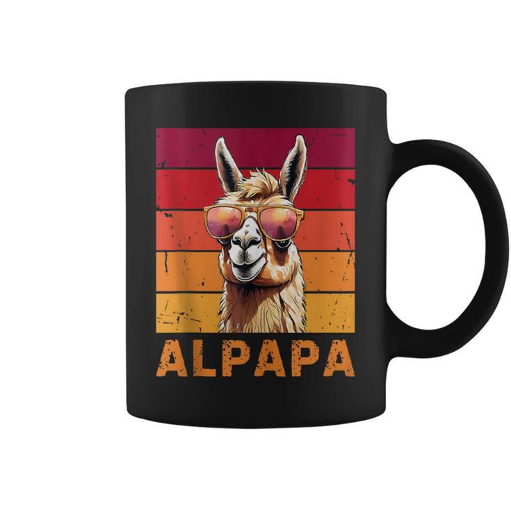 Alpapa Alpaka Fan Lama Fan Liebhaberatertag Tiere Papa Tassen