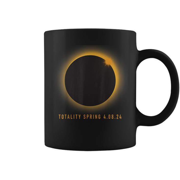 America Solar Eclipse 2024 Totality Spring 40824 Coffee Mug
