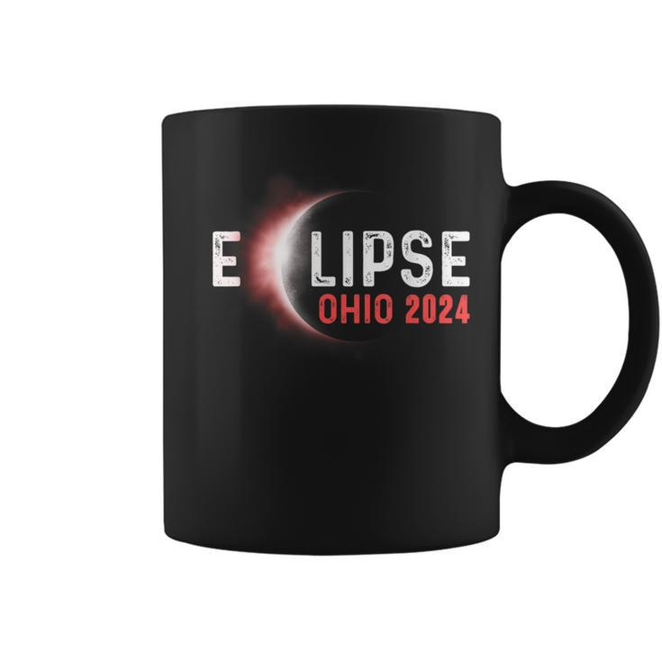 America Solar Totality Eclipse 2024 Ohio 40824 Coffee Mug