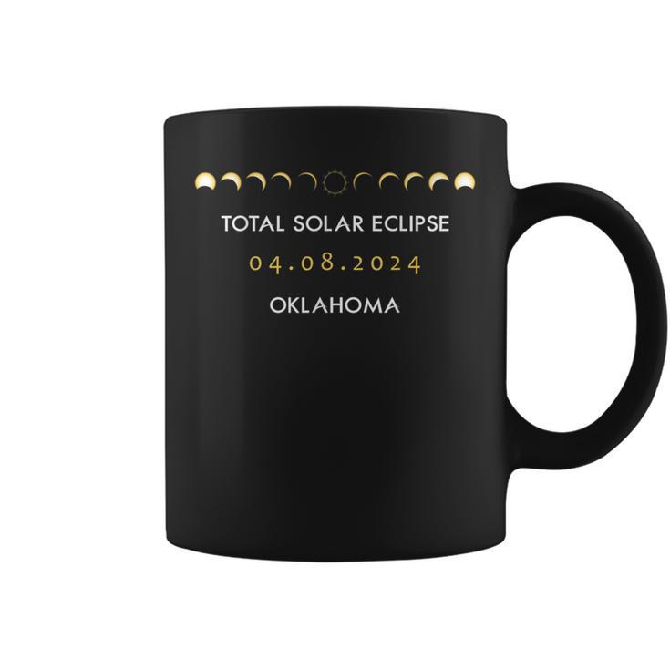 America Totality 040824 Total Solar Eclipse 2024 Oklahoma Coffee Mug