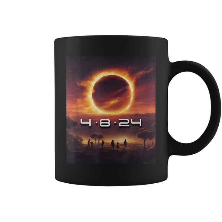 America Totality Spring 2024 4-8-2024 Total Solar Eclipse Coffee Mug