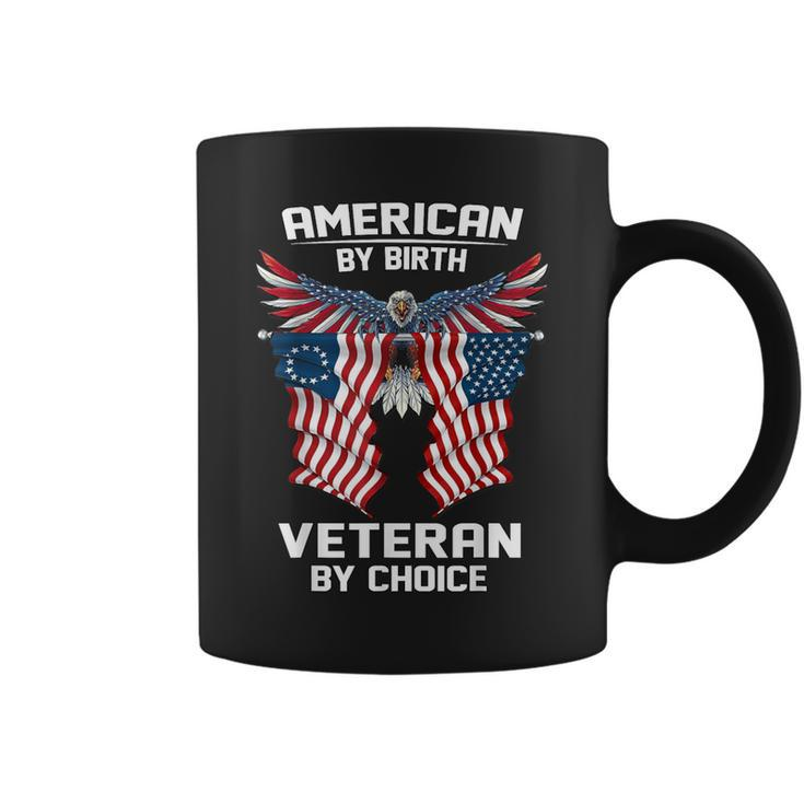 American By Birth Veteran By Choice Coffee Mug