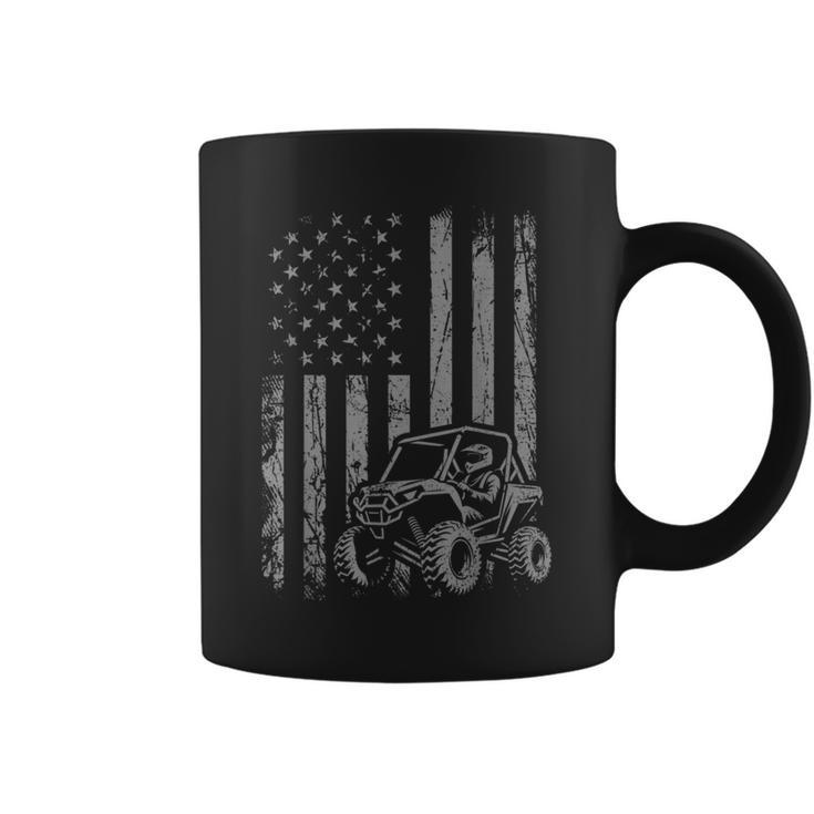 American Flag Utv Side By Side Sxs Off Road Coffee Mug