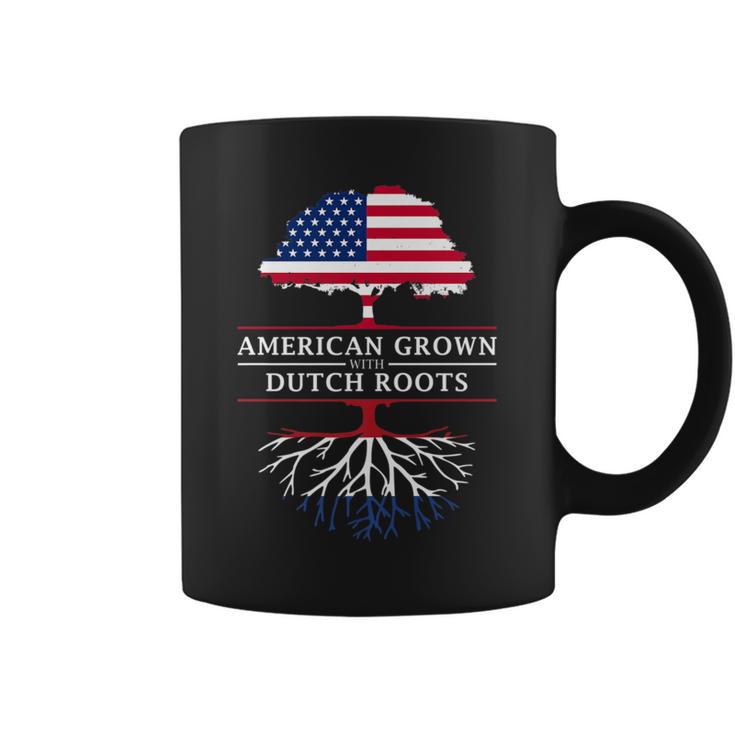 American Grown With Dutch Roots Netherlands Coffee Mug