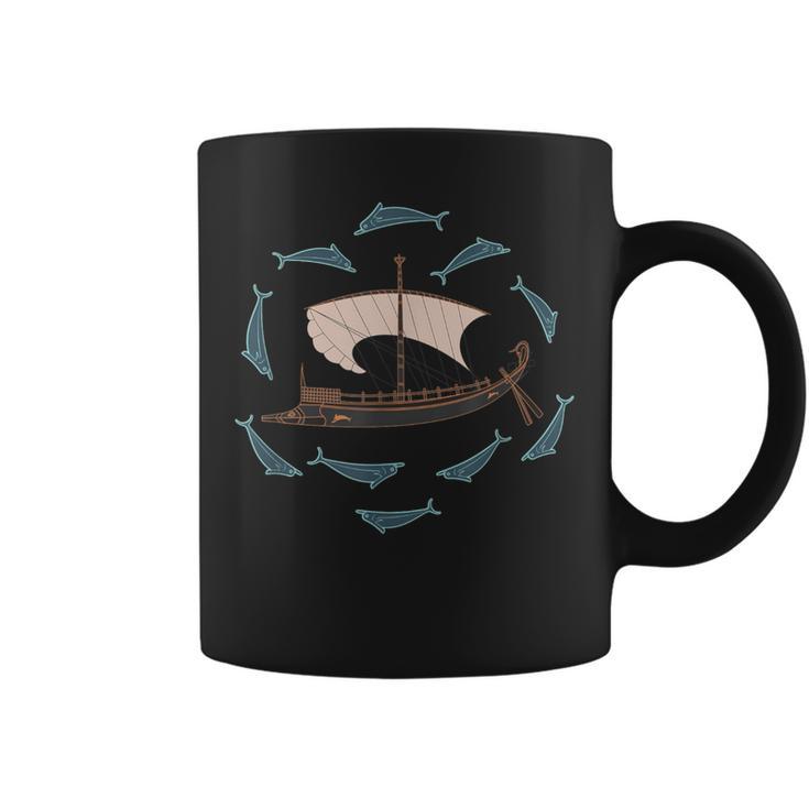 Ancient Greek Ship Trireme Coffee Mug