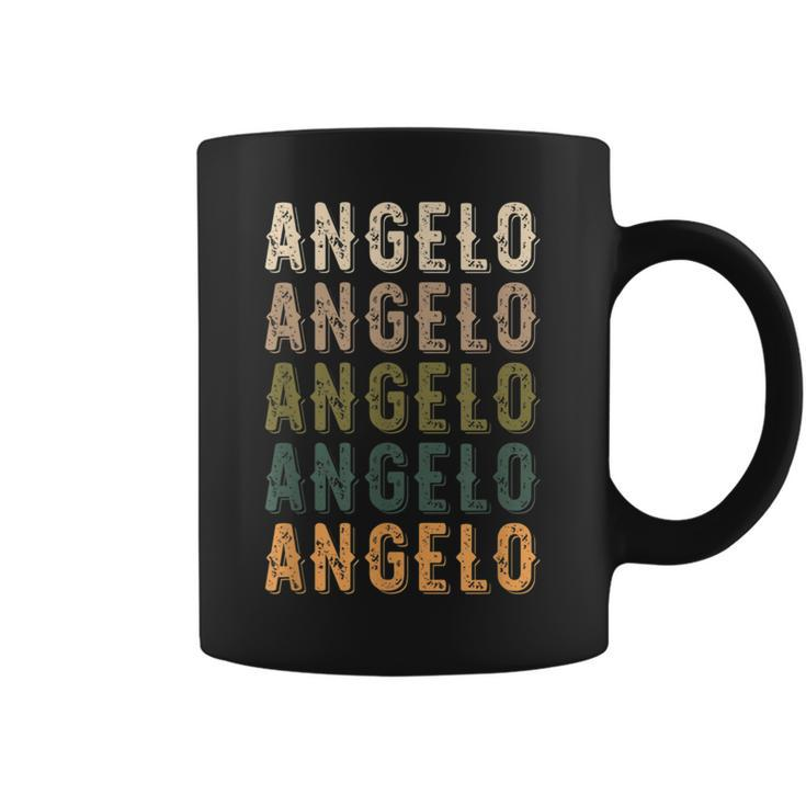 Angelo Personalized Reunion Matching Family Name Coffee Mug