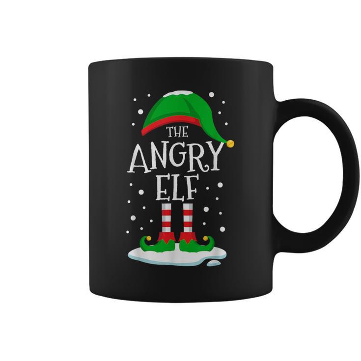 The Angry Elf Christmas Family Matching Xmas Group Coffee Mug