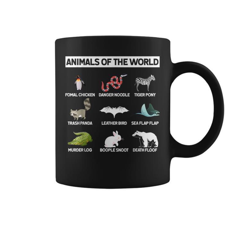 Animals Of The World For Animal Wild Lovers Coffee Mug