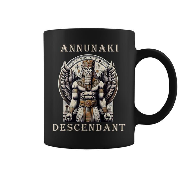 Annunaki Descendant Alien God Ancient Sumerian Mythology Coffee Mug