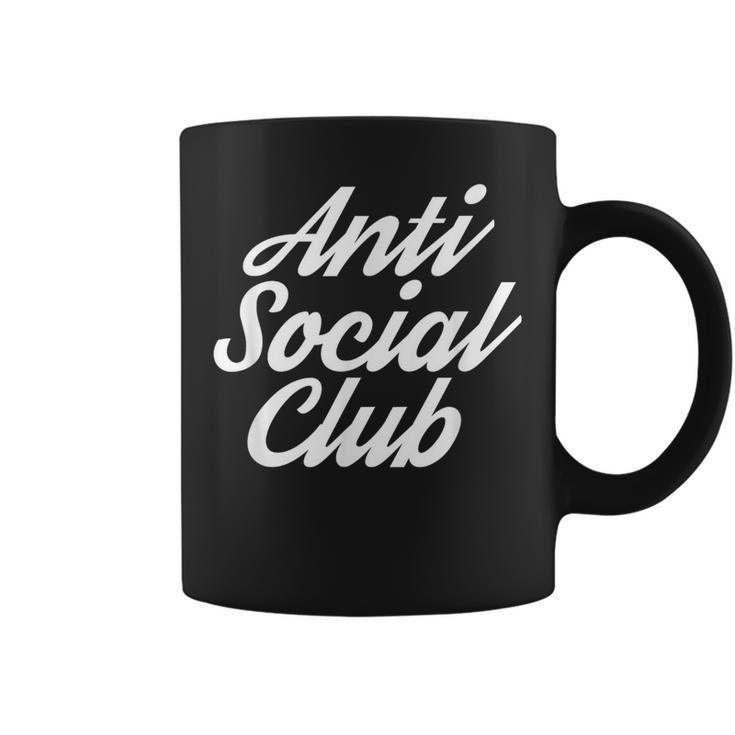 Anti Social Club For And Women Coffee Mug