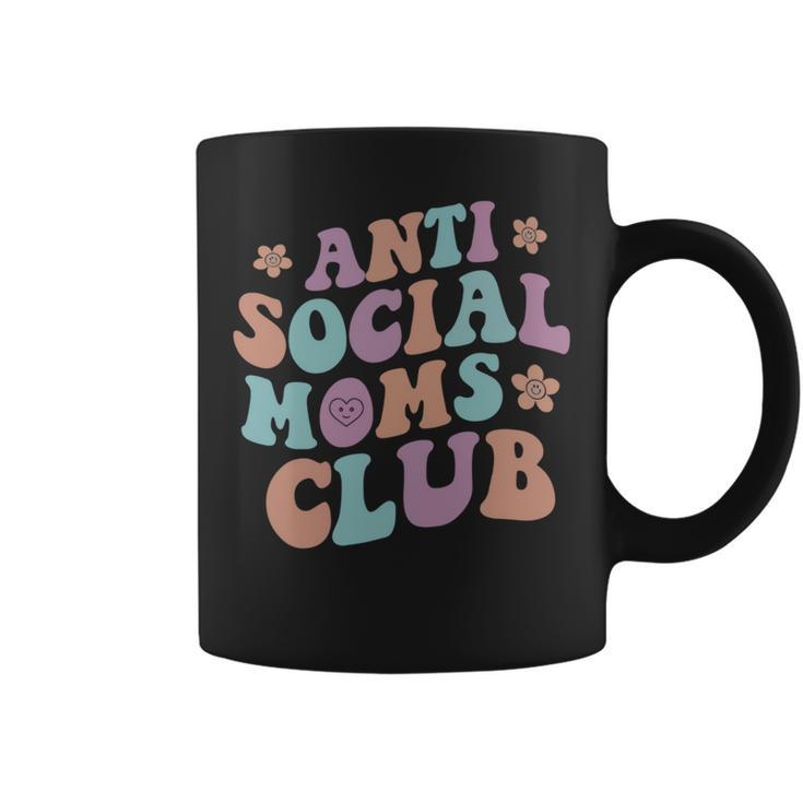 Anti Social Moms Club Auf Der Rückseite Tassen