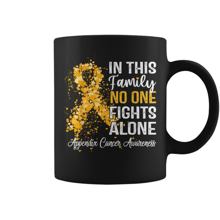 Appendix Cancer In This Family No One Fights Ac Alone Coffee Mug