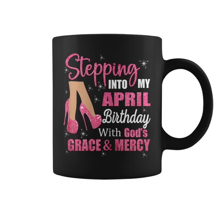 April Birthday For April Is My Birthday Month Coffee Mug