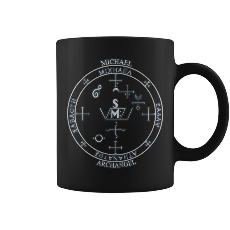 Archangel Michael Sigil Seal By Mortal s Coffee Mug