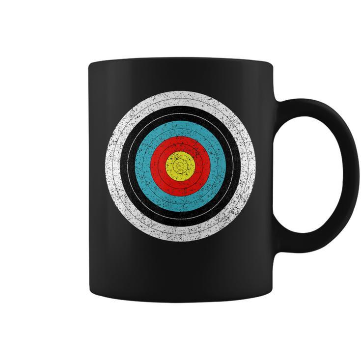 Archery Target Fita Bow And Arrows Coffee Mug